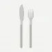 Bistrot Solid Grey Fish Set 8"1/4