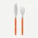 Bistrot Solid Orange Fish Set 8"1/4