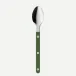 Bistrot Solid Green Espresso Spoon 4"5/16