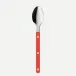 Bistrot Solid Red Espresso Spoon 4"5/16