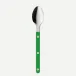 Bistrot Solid Garden Green Espresso Spoon 4"5/16