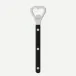 Bistrot Solid Black Bottle Opener 6"1/4