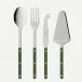 Bistrot Solid Green Set Of 4 Bistrot Must-Have Serving Pieces