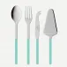 Bistrot Solid Turquoise Set Of 4 Bistrot Must-Have Serving Pieces