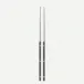 Bistrot Solid Dark Grey Pair Of Chopsticks 9"