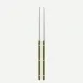 Bistrot Solid Green Fern Pair Of Chopsticks 9"