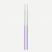 Bistrot Solid Purple Pair Of Chopsticks 9"