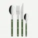 Bistrot Solid Green 48 Pieces Cutlery Set 9"1/4