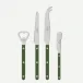 Bistrot Solid Green Bistrot Aperitif Set