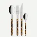 Bistrot Tortoise Faux Tortoise 48 Pieces Cutlery Set 9"1/4