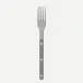 Bistrot Vintage Gingham Black Dinner Fork 8"1/2