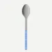 Bistrot Vintage Gingham Blue Serving Spoon 10"1/4