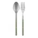 Bistrot Vintage Asparagus 2-Pc Serving Set 10.25" (Fork, Spoon)