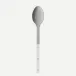 Bistrot Vintage Solid White Serving Spoon 10"1/4