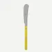 Bistrot Vintage Solid Yellow Butter Knife 7"3/4