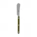 Bistrot Vintage Green Fern Butter Spreader 5.5"