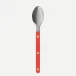 Bistrot Vintage Solid Red Espresso Spoon 5"1/2