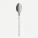 Bistrot Vintage Solid White Espresso Spoon 5"1/2