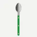 Bistrot Vintage Solid Garden Green Espresso Spoon 5"1/2