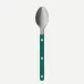 Bistrot Vintage Solid Aquamarine Espresso Spoon 5"1/2