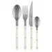 Bistrot Vintage Ivory 4-Pc Setting (Dinner Knife, Dinner Fork, Soup Spoon, Teaspoon)