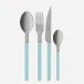Bistrot Vintage Pastel Blue 4 Pieces Cutlery Set 9.25"