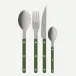 Bistrot Vintage Green 48 Pieces Cutlery Set 9.25"