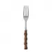 Panda Dark Bamboo Salad Fork 7.5"