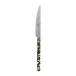 Bistrot Vintage Camouflage Green Dinner Knife 9.25"