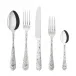 Saint Malo Stainless Steel 5-Pc Setting (Dinner Knife, Dinner Fork, Soup Spoon, Salad Fork, Teaspoon)