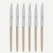 Jonc Light Wood Set Of 6 Steak Knives