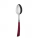 Numero 1 Burgundy Dessert Spoon 7.5"