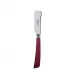 Numero 1 Burgundy Butter Spreader 5.5"