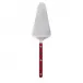 Bistrot Tartan Red Tart Slicer 10"