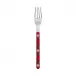 Bistrot Tartan Red Small Fork 6.5"