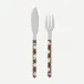 Bistrot Tartan White Fish Set 8"1/4