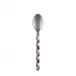 Bistrot Vintage Tartan White Dessert Spoon 7.5"