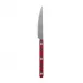 Bistrot Vintage Tartan Red Dessert Knife 8"