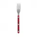 Bistrot Vintage Tartan Red Small Fork 6.5"