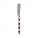 Bistrot Vintage Tartan White Butter Spreader 5.5"