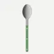 Bistrot Vintage Pearly Garden Green Soup Spoon 8.5"