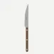 Bistrot Vintage Pearly Brown Dinner Knife 9.25"