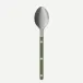 Bistrot Vintage Pearly Dark Green Dessert Spoon 7.5"