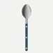 Bistrot Vintage Pearly Steel Blue Dessert Spoon 7.5"
