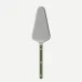 Bistrot Vintage Pearly Dark Green Tart Server 10"
