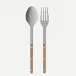 Bistrot Vintage Pearly Caramel Serving Set 10.25"