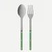 Bistrot Vintage Pearly Garden Green Serving Set 10.25"