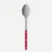 Bistrot Vintage Pearly Red Serving Spoon 10.25"