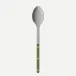 Bistrot Vintage Pearly Olive Serving Spoon 10.25"