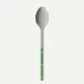 Bistrot Vintage Pearly Garden Green Serving Spoon 10.25"